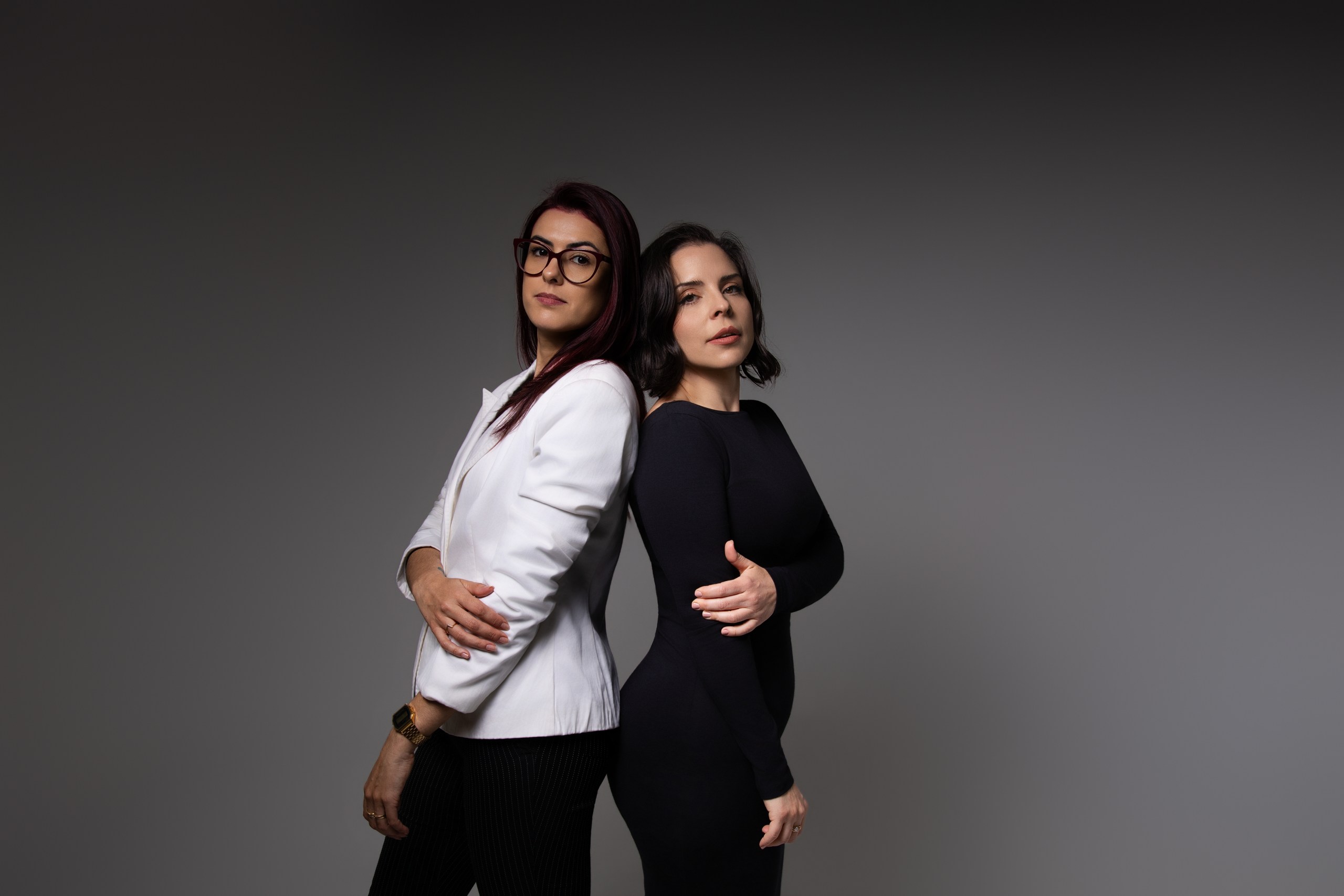 Retrato de Camila Severo e Alinne Zucolotto